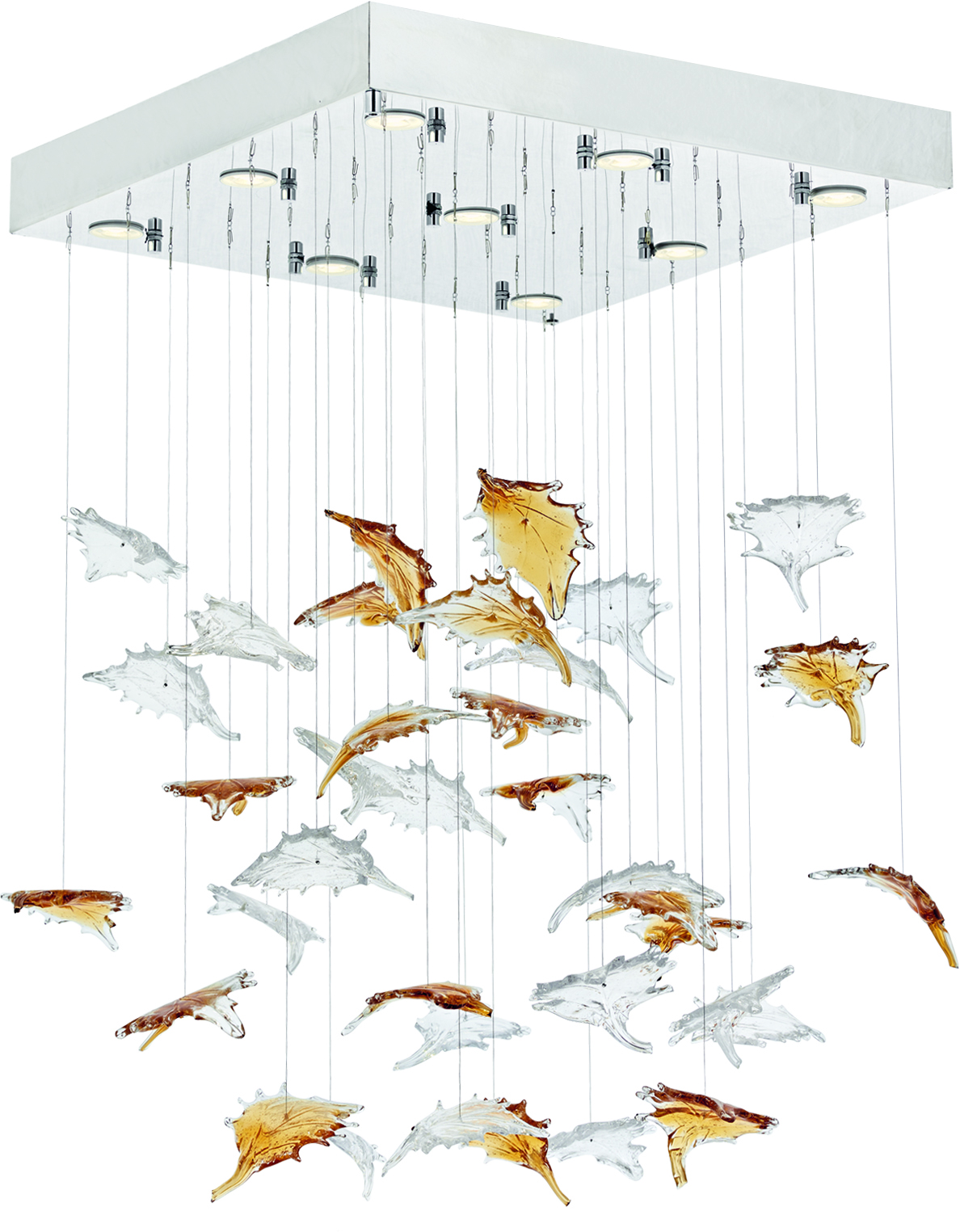 SPRING KARE LED AVİZE 