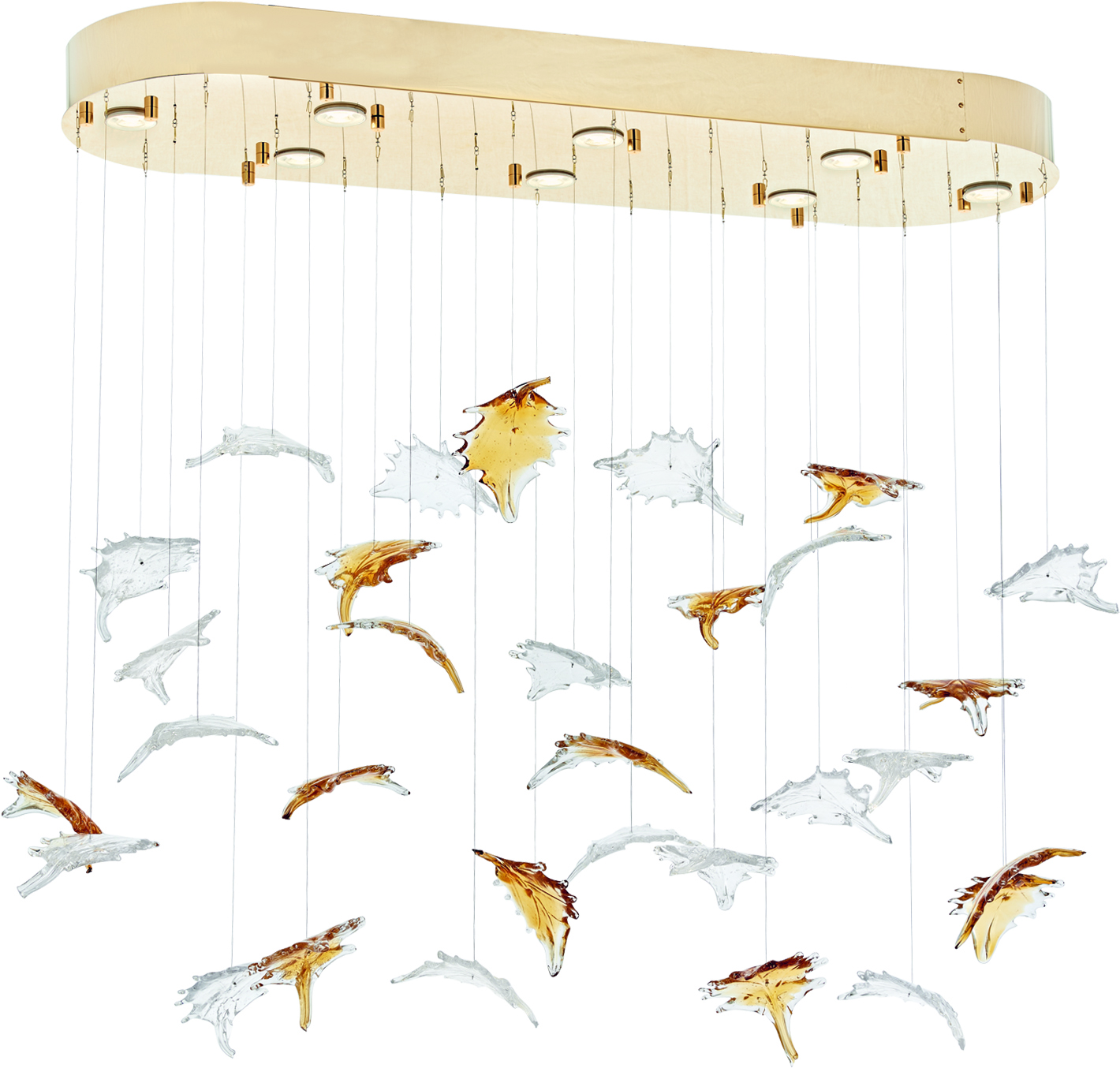 SPRING OVAL LED AVİZE